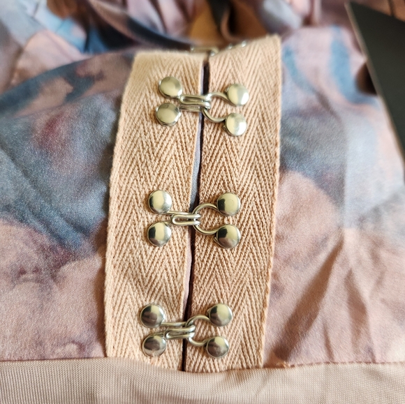 NWT Corset-top Balletcore PrettyLittleThing  Off shoulder Bodysuit Sz 2 - Picture 4 of 13